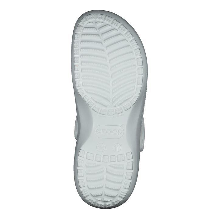 Classic Platform Clog White