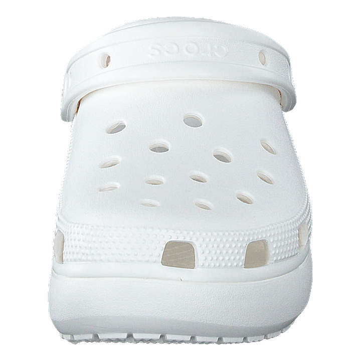 Classic Platform Clog White