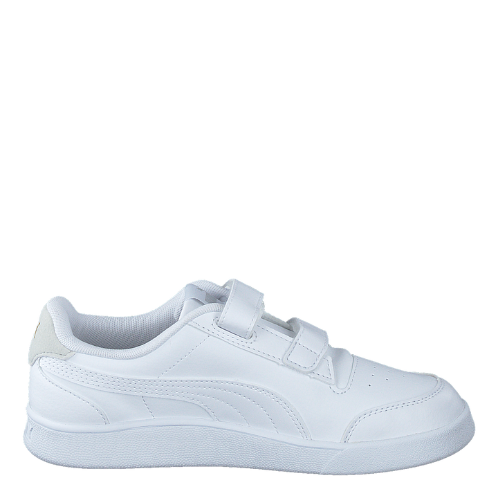 Puma Shuffle V Ps White-grayviolet-teamgold