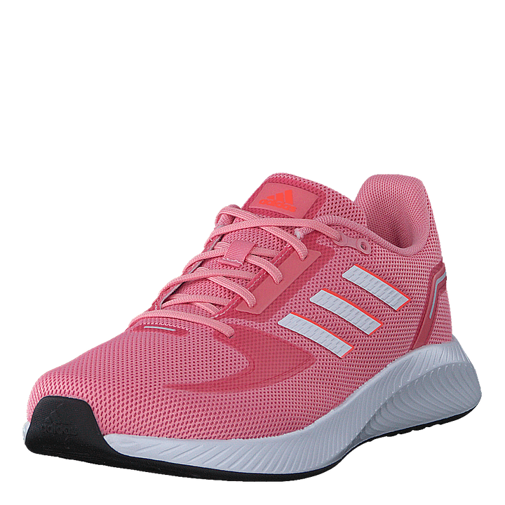 Run Falcon 2.0 Shoes Super Pop / Cloud White / Solar Red