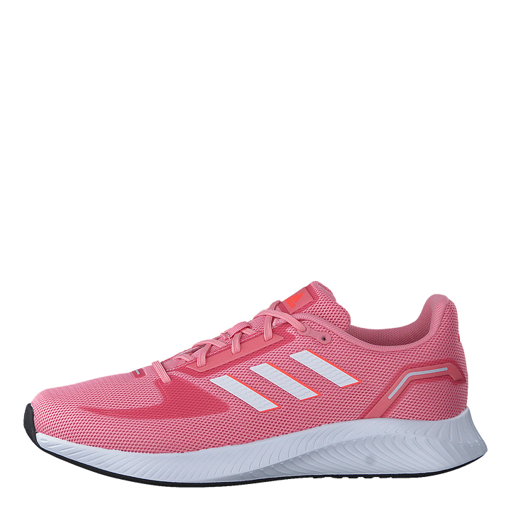 Run Falcon 2.0 Shoes Super Pop / Cloud White / Solar Red