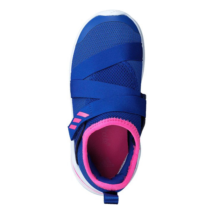 FortaRun X Shoes Royal Blue / Solar Pink / Cloud White