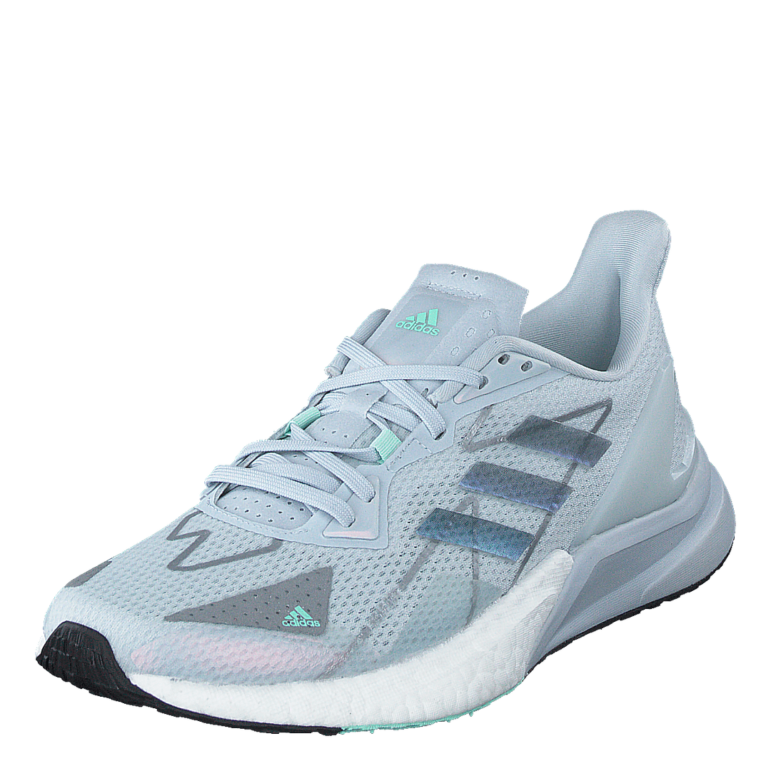 X9000L3 HEAT.RDY Shoes Halo Blue / Cloud White / Clear Mint