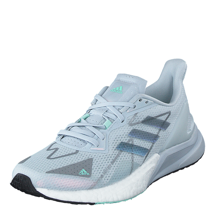 X9000L3 HEAT.RDY Shoes Halo Blue / Cloud White / Clear Mint