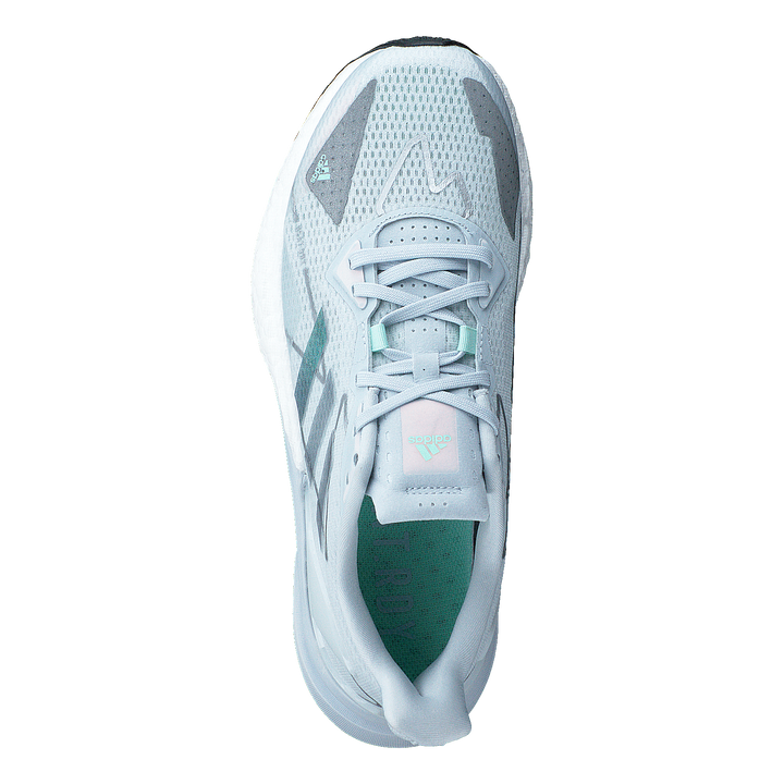 X9000L3 HEAT.RDY Shoes Halo Blue / Cloud White / Clear Mint
