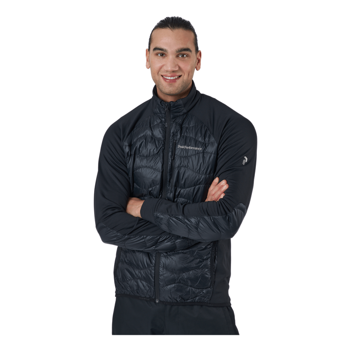 M Helium Down Hybrid Jacket Black