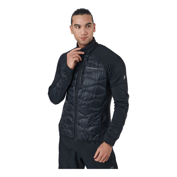 M Helium Down Hybrid Jacket Black