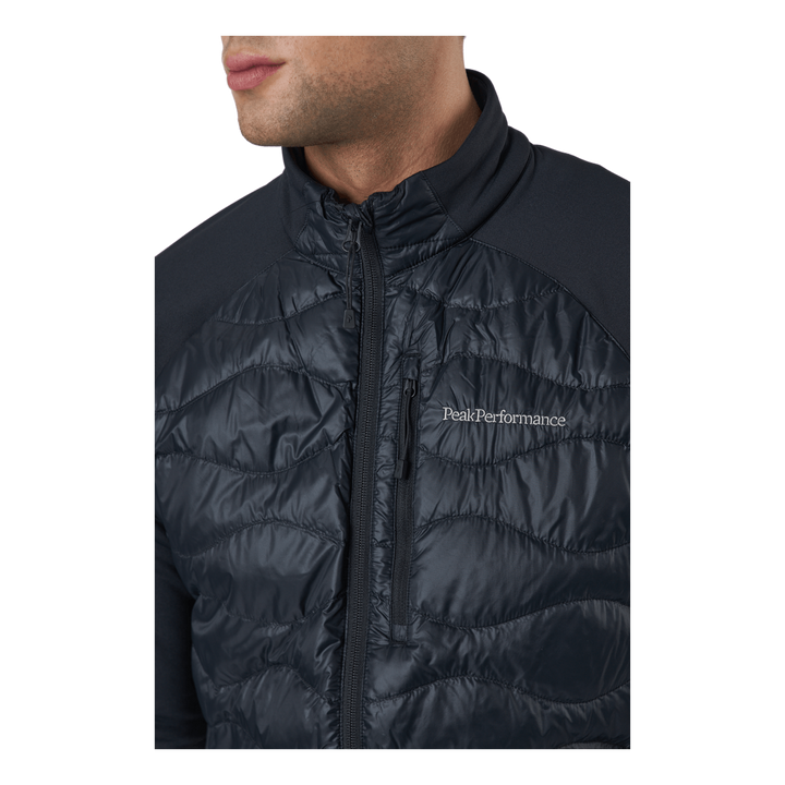 M Helium Down Hybrid Jacket Black