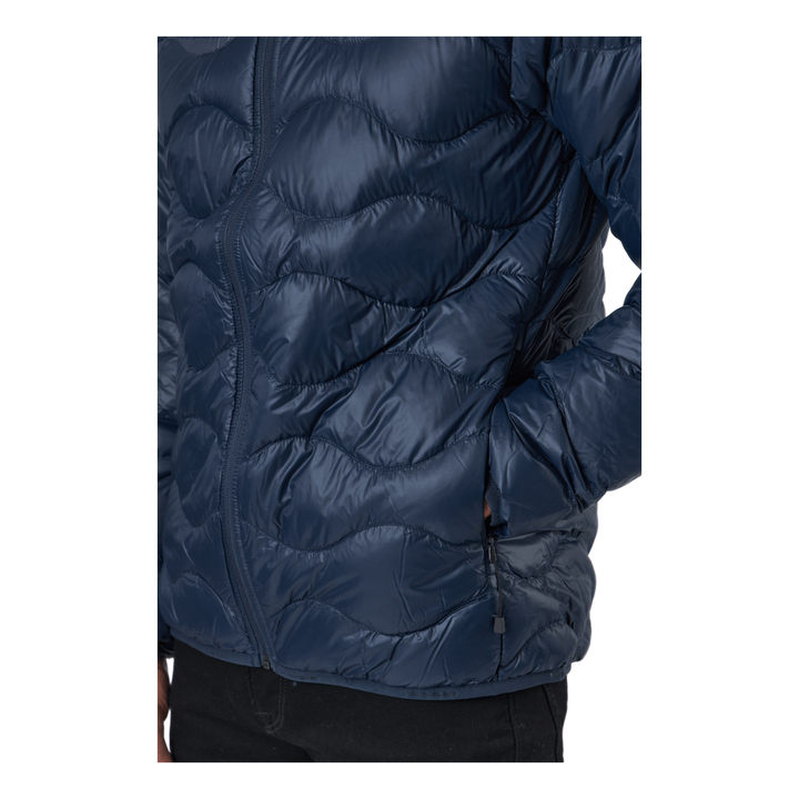 M Helium Down Hood Jacket Blue Shadow