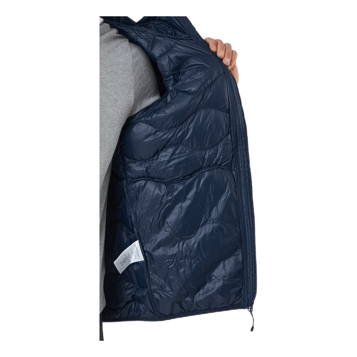 M Helium Down Hood Jacket Blue Shadow