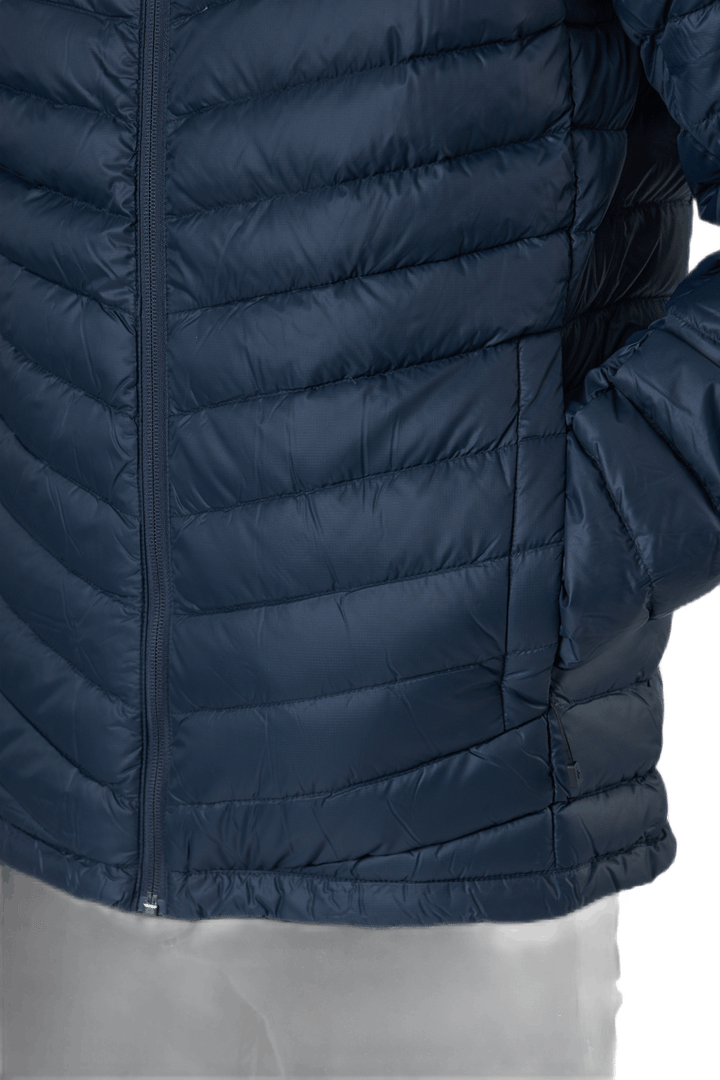 M Frost Down Hood Jacket Blue Shadow