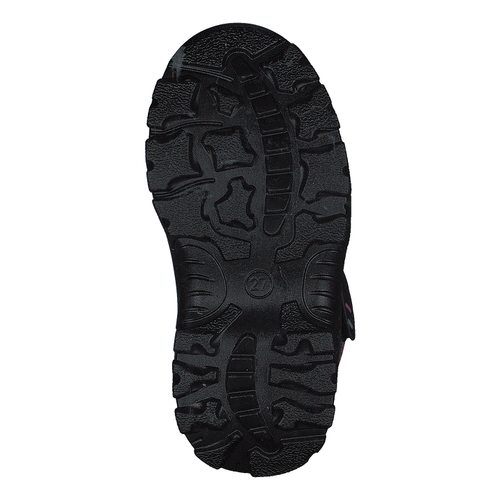 414-2107 Black/fuschia