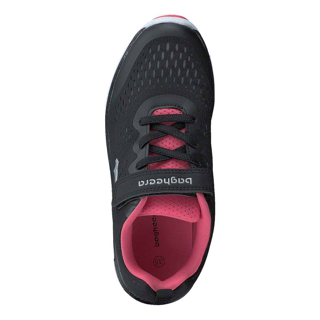 Victory Jr Black/cerise