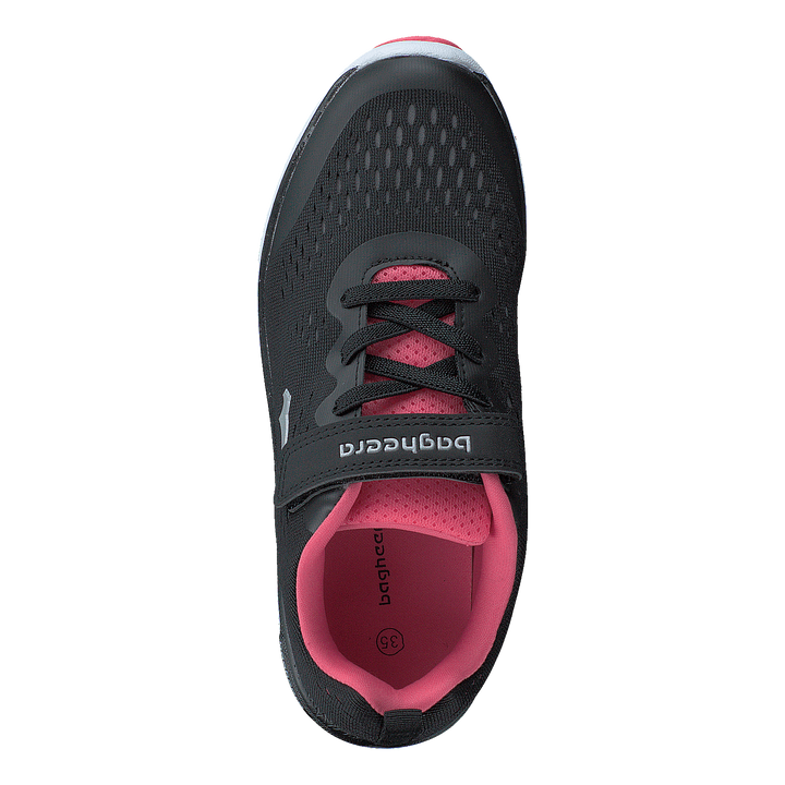 Victory Jr Black/cerise