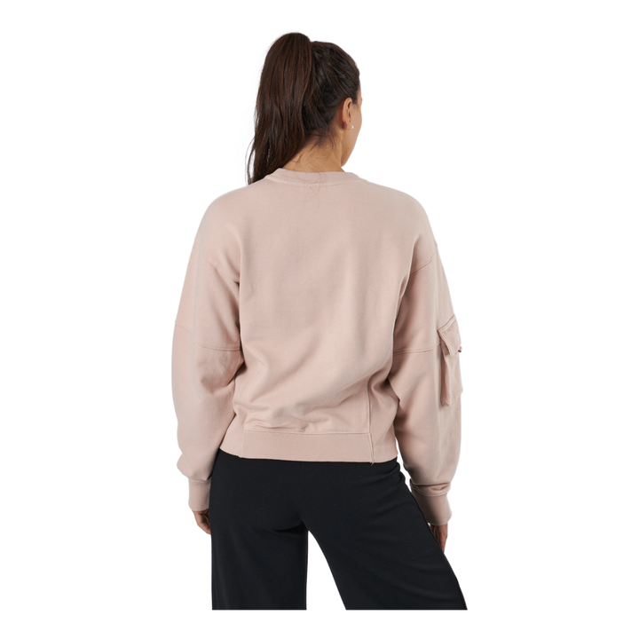 Oversize Sweat Cameo Rose
