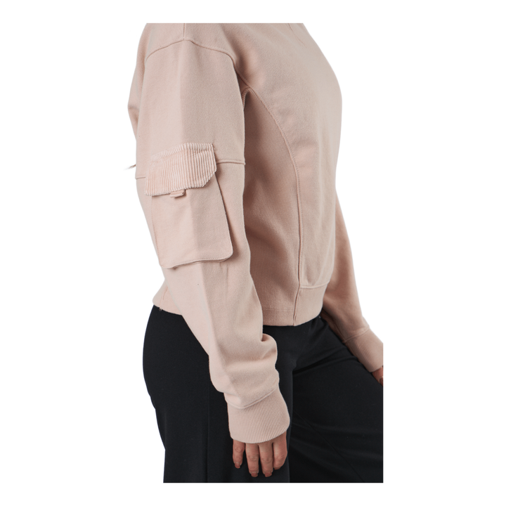 Oversize Sweat Cameo Rose