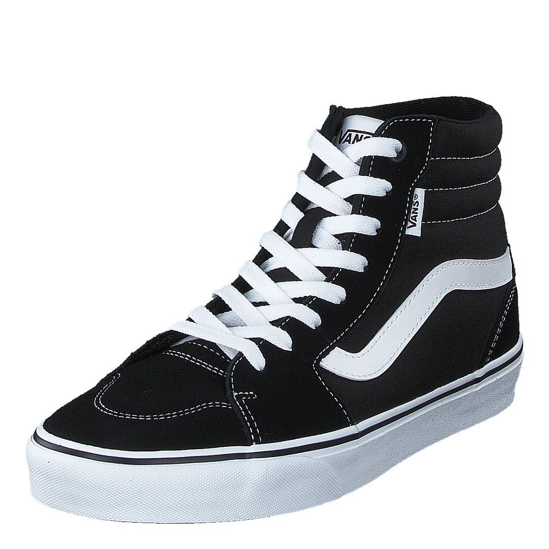 Wm Filmore Hi (suede/canvas) Black/white