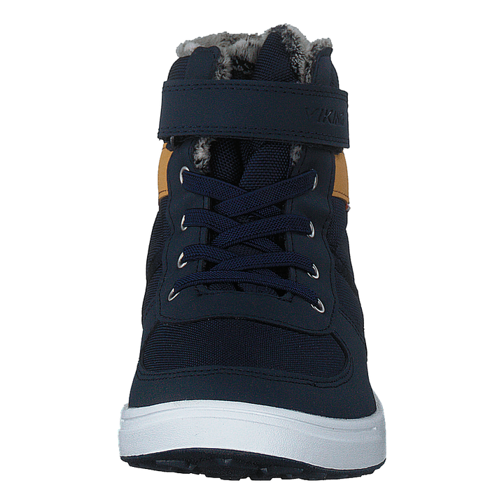 Lucas Mid WP Warm Jr Navy/Honey
