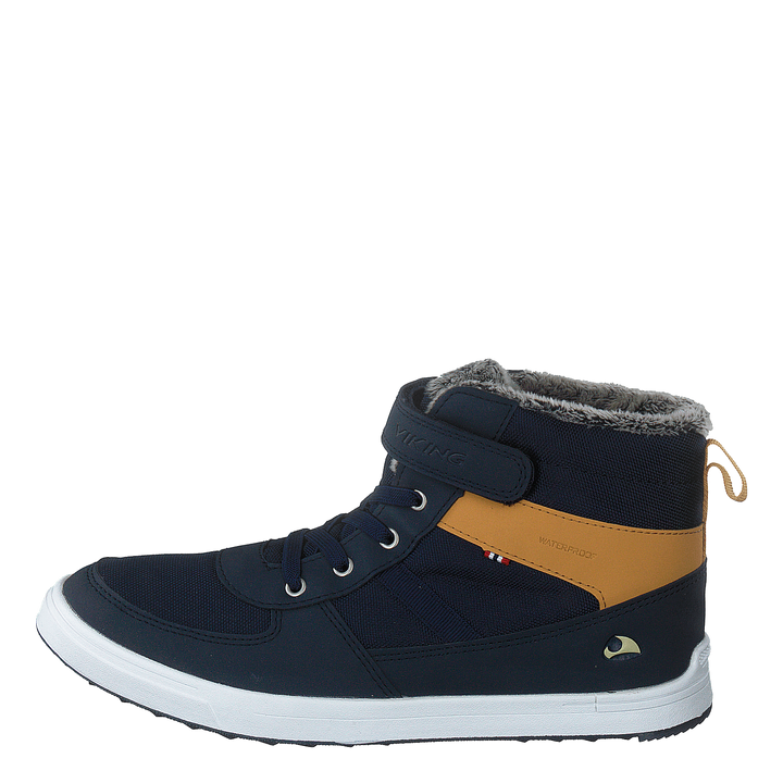 Lucas Mid WP Warm Jr Navy/Honey
