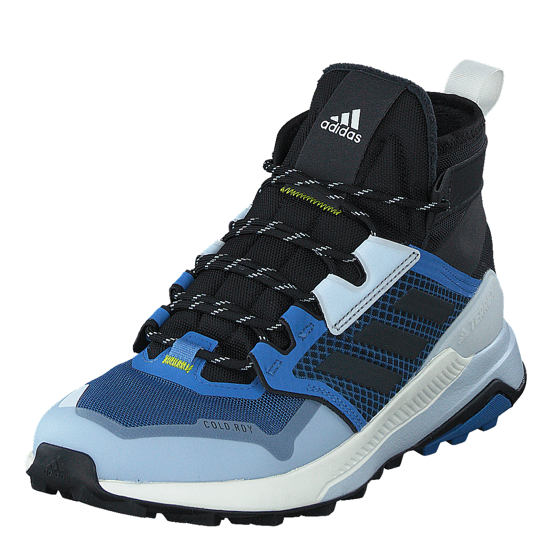 Terrex Trailmaker Mid COLD.RDY Hiking Shoes Core Black / Black Blue Met. / Focus Blue
