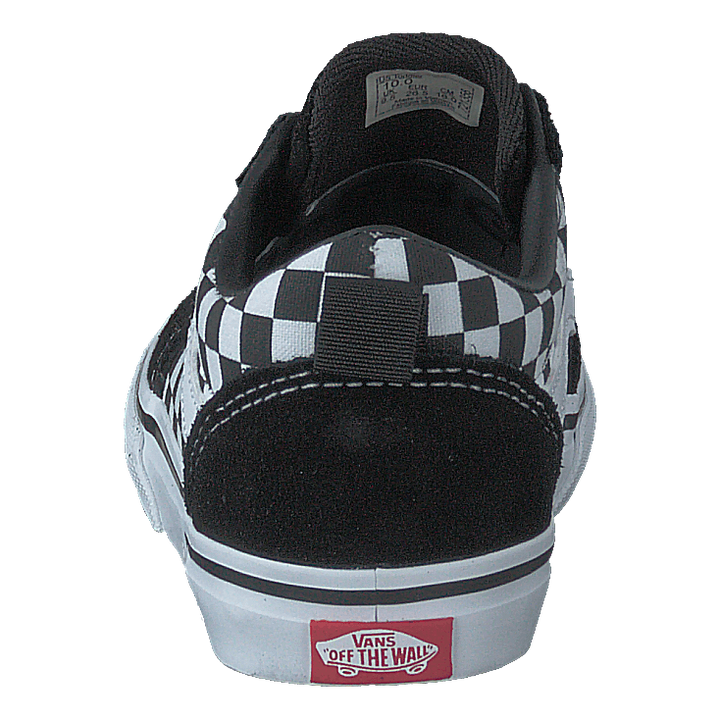 Td Ward Slip-on (checkered) Black/true Wh