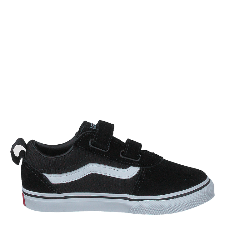 Td Ward V (suede/canvas)black/white