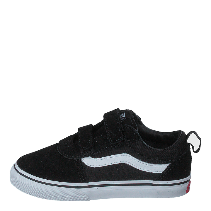 Td Ward V (suede/canvas)black/white