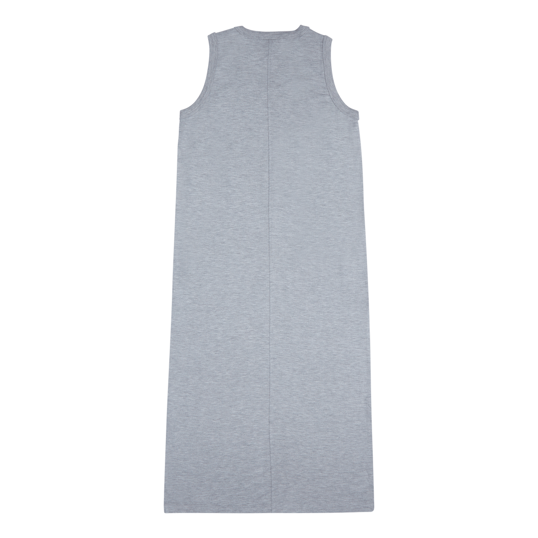 Bff S/l Dress Grey Melange