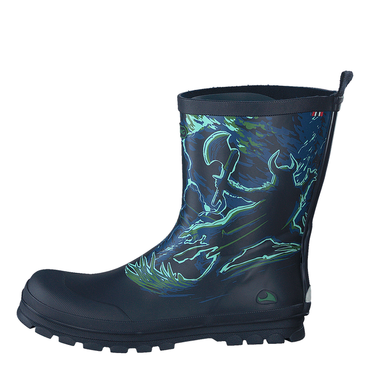 Jolly Print Navy/bluegreen