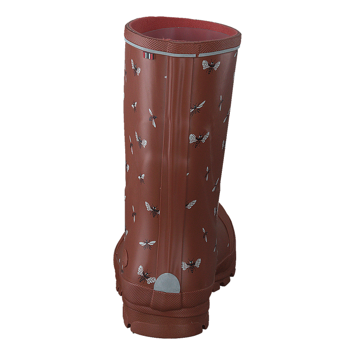 Jolly Print Cognac/white