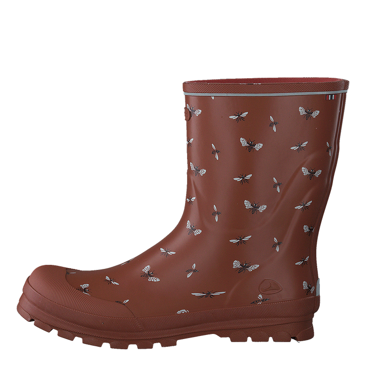 Jolly Print Cognac/white