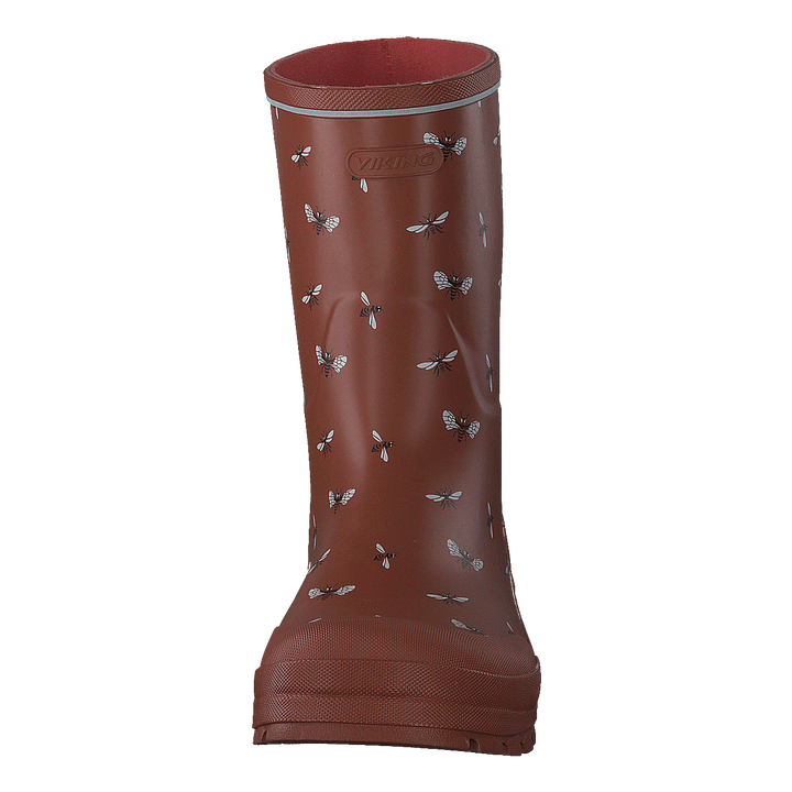 Jolly Print Cognac/white