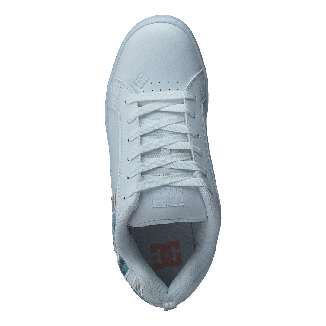 Court Graffik White/print