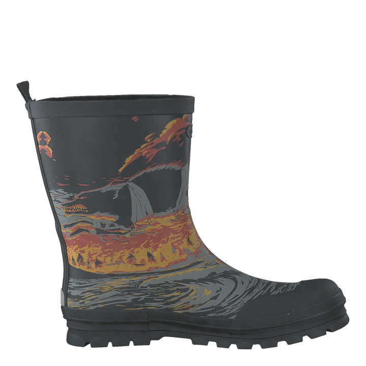 Jolly Print Black/sun