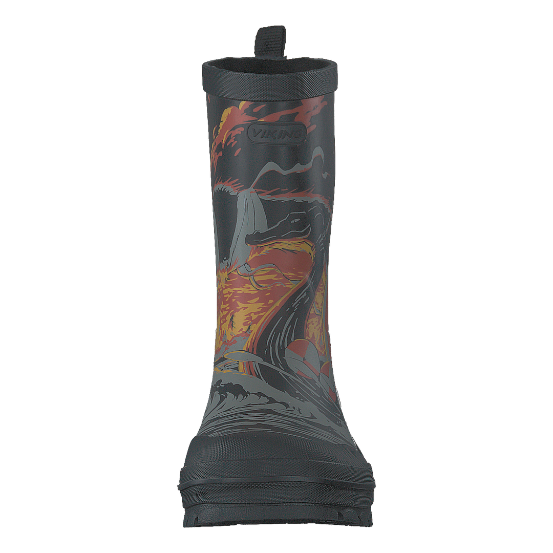 Jolly Print Black/sun