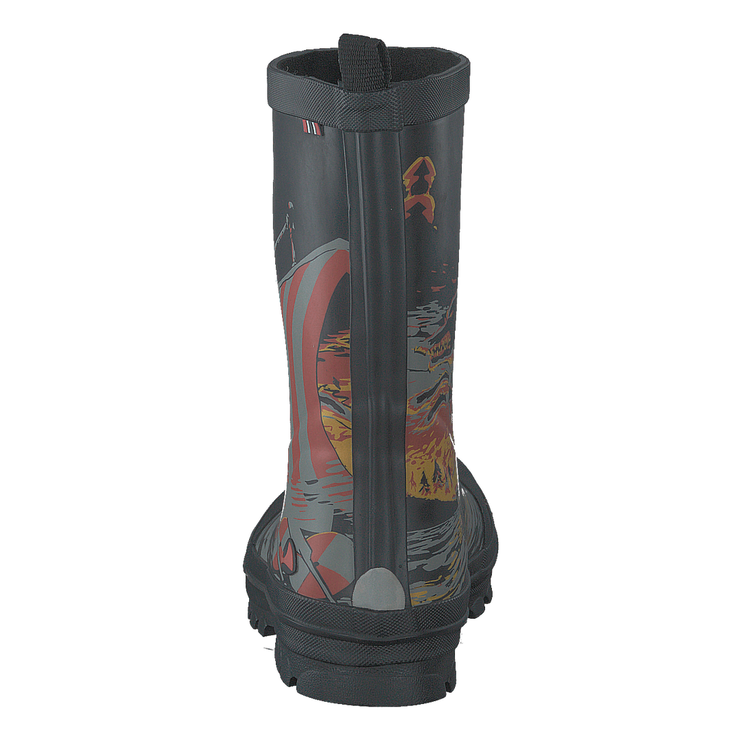 Jolly Print Black/sun