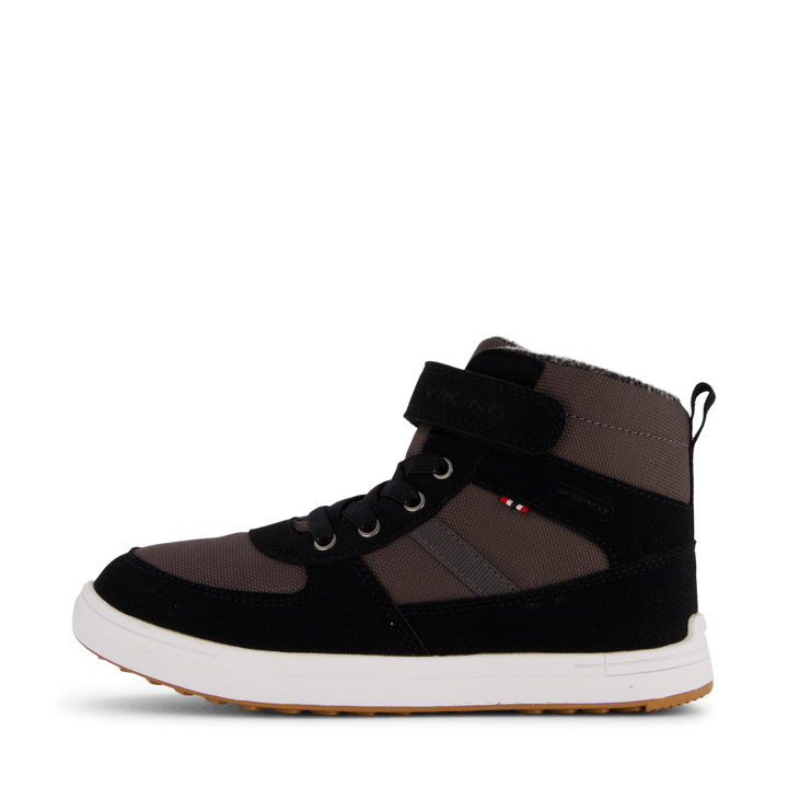 Lucas Mid WP Warm Jr Black/Charcoal