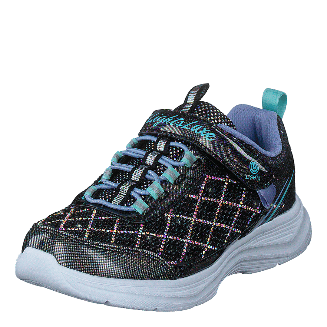 Girls S-lights Glimmer Kicks - Bklb