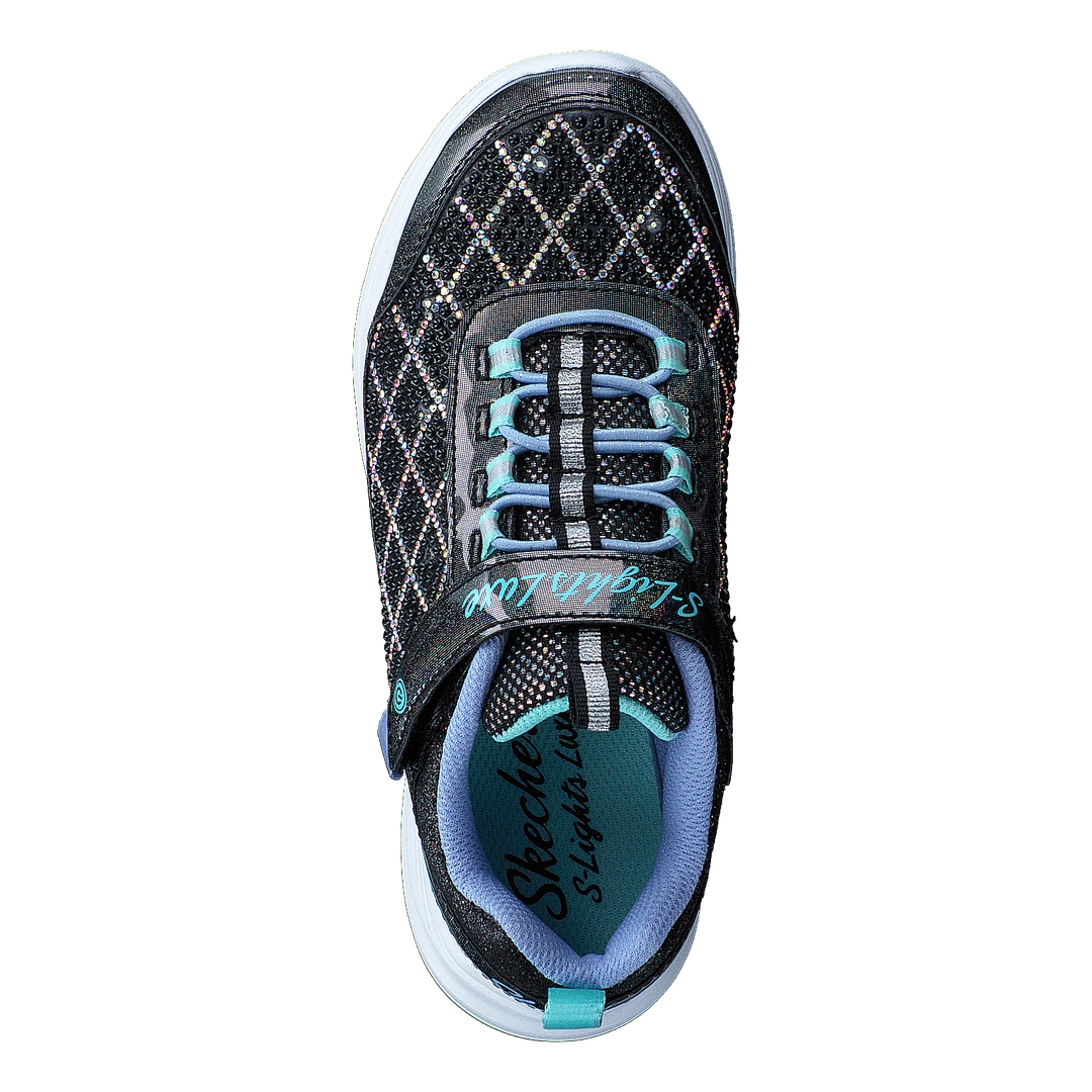 Girls S-lights Glimmer Kicks - Bklb