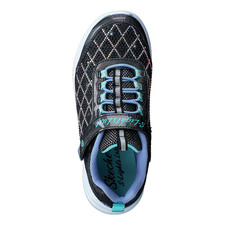 Girls S-lights Glimmer Kicks - Bklb