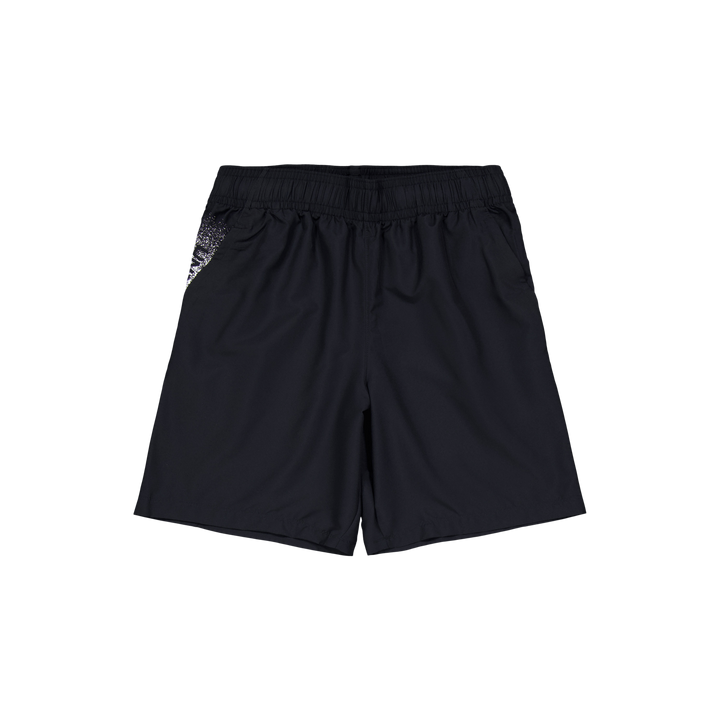 Ua Woven Graphic Shorts Black /  / White