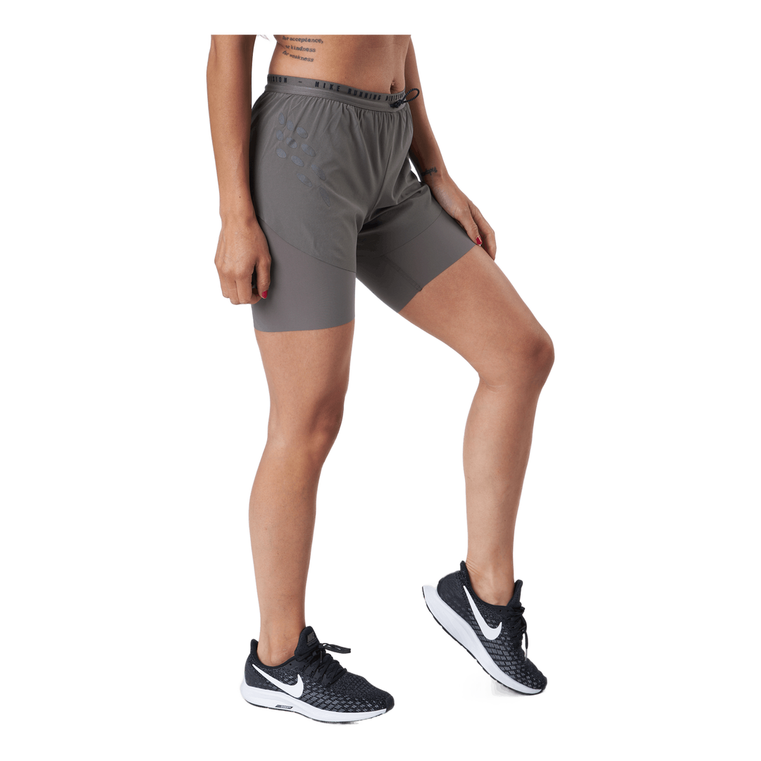 Nike Dri-fit Run Division Wome Cave Stone/cave Stone/black