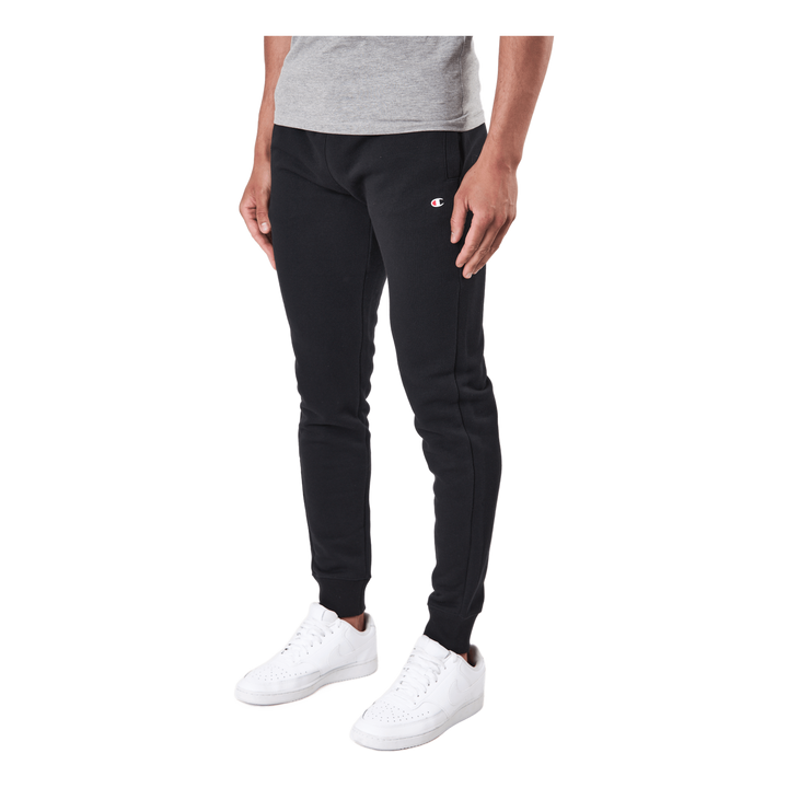 Rib Cuff Pants Black Beauty