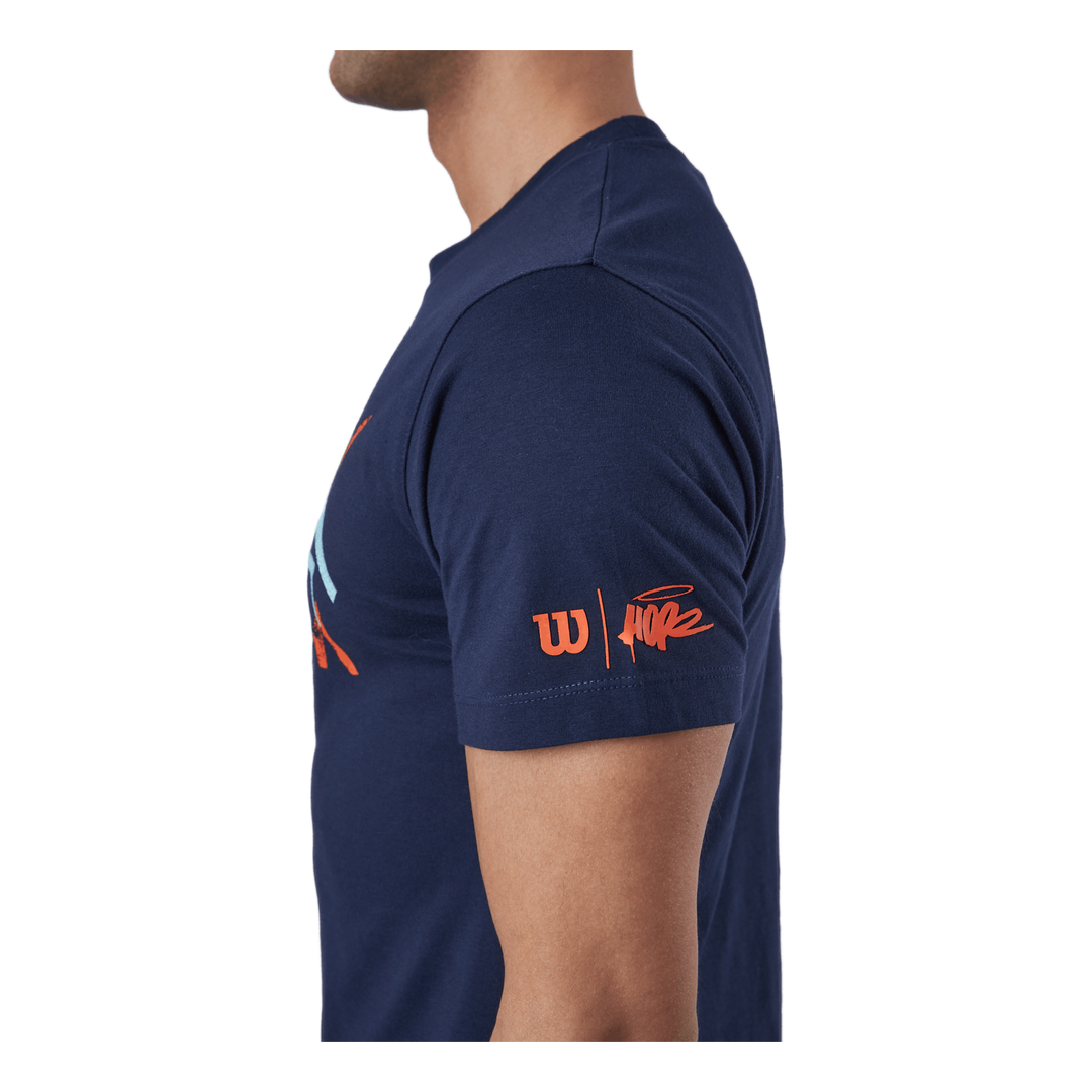 Paris 2022 Tech Tee Peacoat