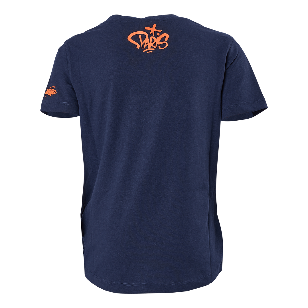 Paris 2022 Tech Tee Peacoat