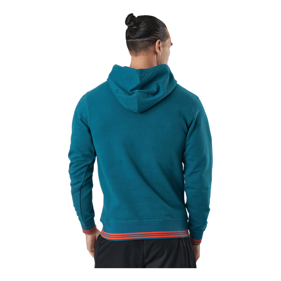 Bela Po Hoody-slimfit Blue Coral/fiesta