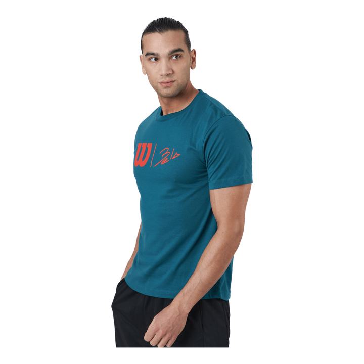 Bela Hype Tech Tee Blue Coral