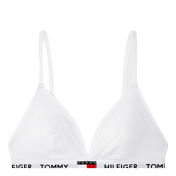 Padded Triangle Bra Pvh Classic White