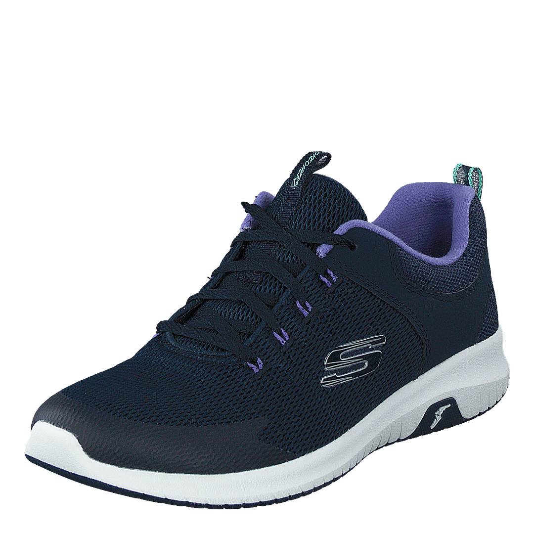 Womens Navy Purple