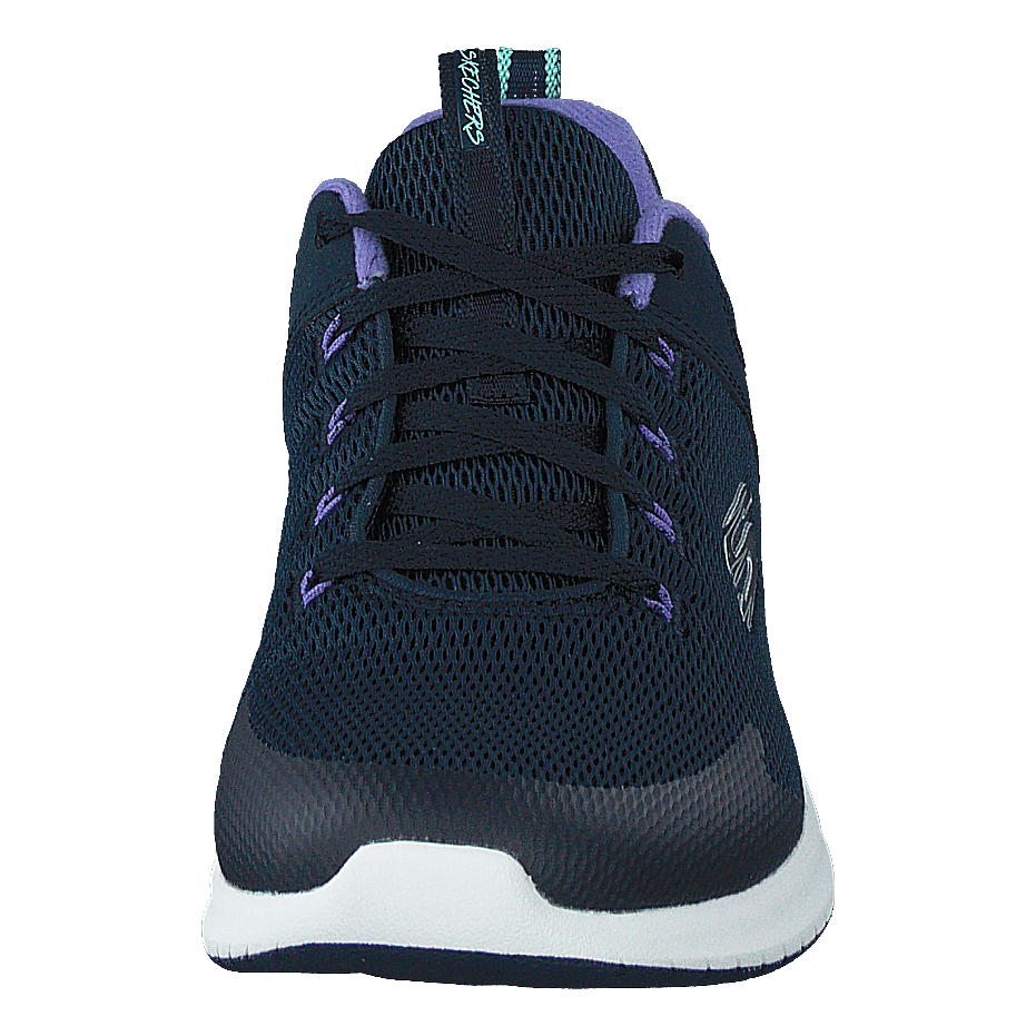 Womens Navy Purple